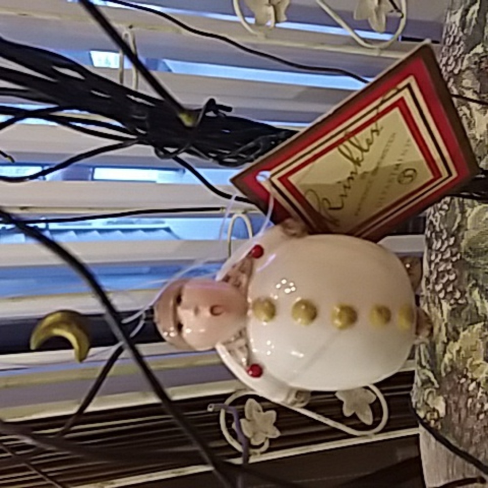 Department 56 Festive Bell Ornament with Gold and Red Details